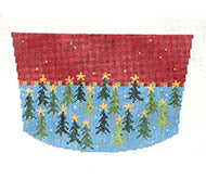 Christmas: So Many Trees  Cuff 13ct