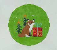 NEW! Christmas Rounds: Fox with Swirl Package
