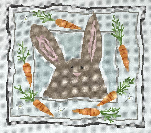 Animals: Rabbit and Carrots 13ct