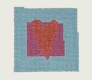 Small Heart Turquoise