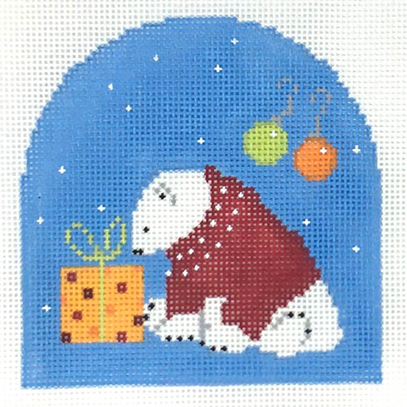Polar Bear: Red Sweater 13ct