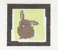 Bunny Yellow Background