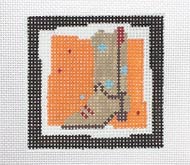 Smalls: Tan Cowboy Boot