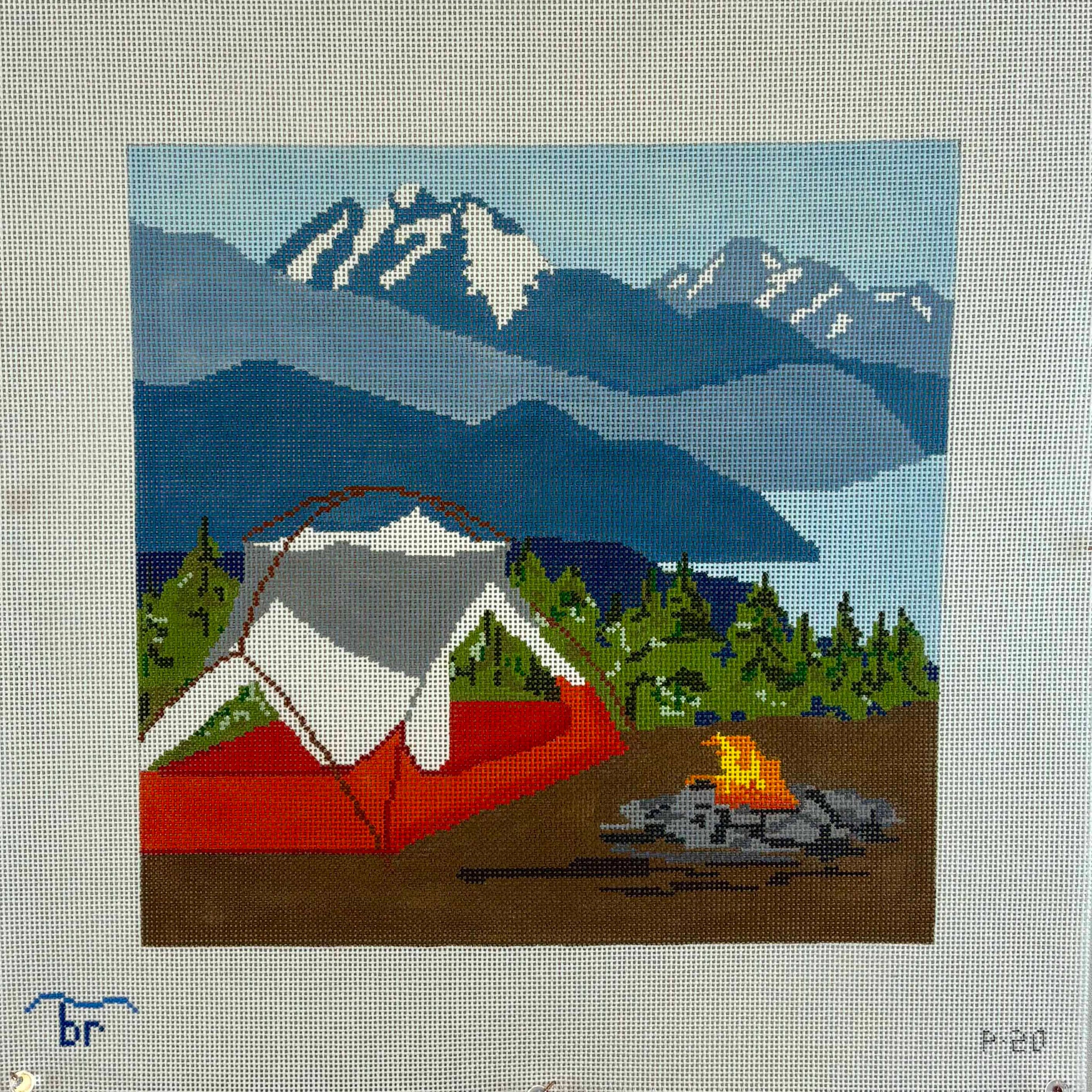 National Park -Rocky Mountain Campsite