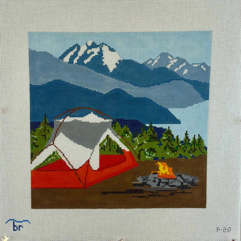 National Park -Rocky Mountain Campsite