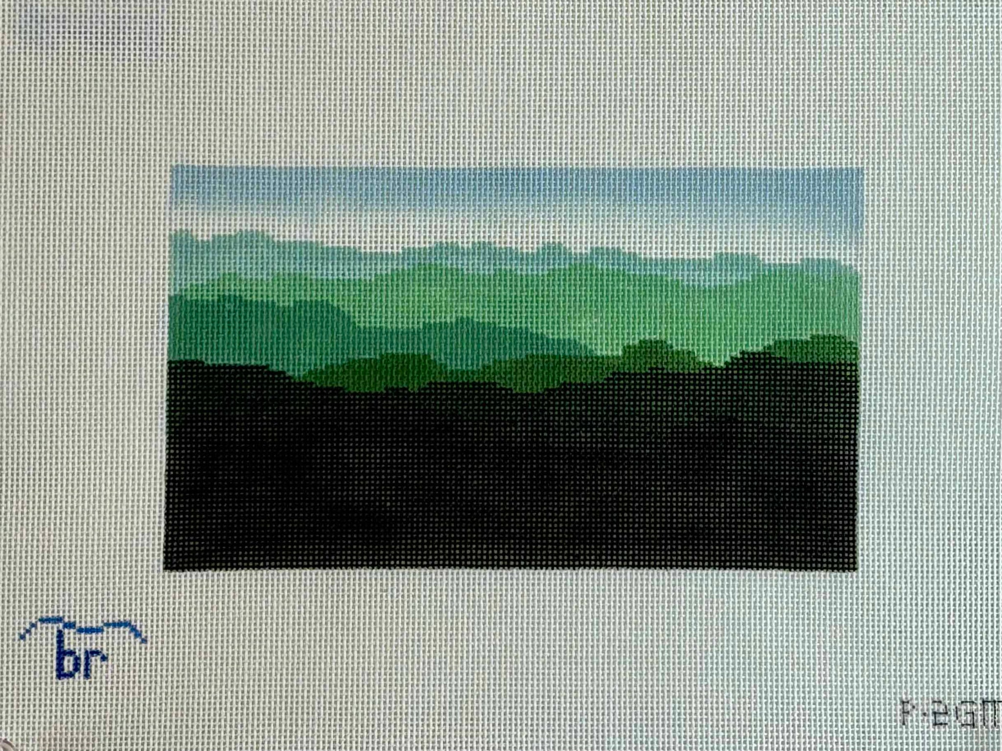 Pillow or Picture - Green Mountains - large