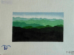 Pillow or Picture - Green Mountains - large