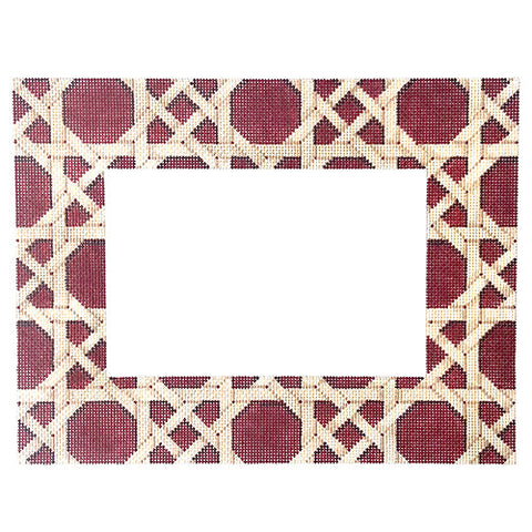 Frame - Camel/Red Caning Pattern