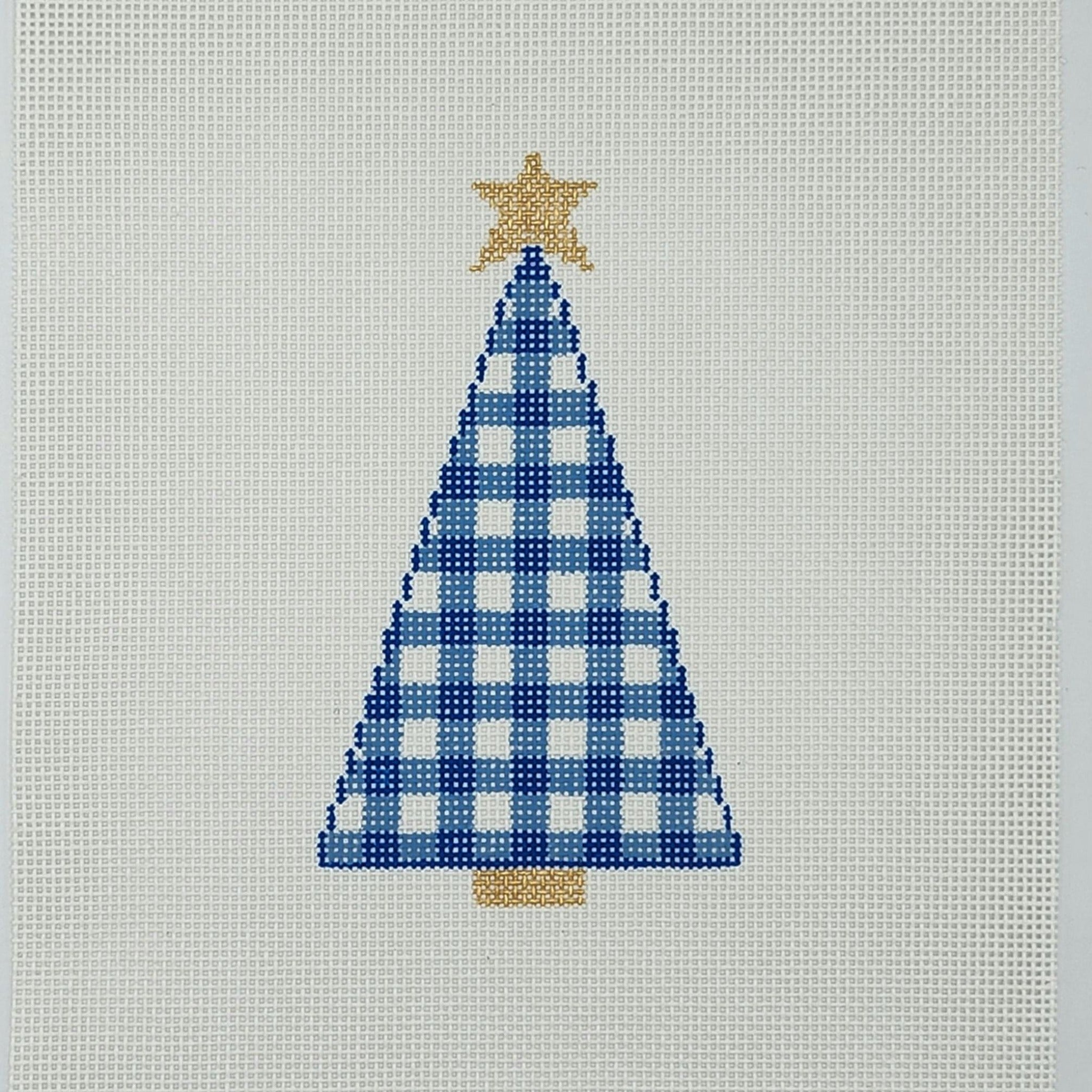 Gingham Tree - Blue