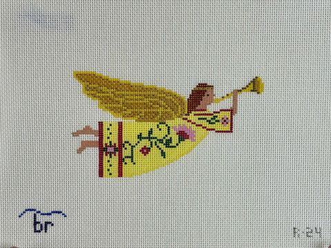 Oval - Angel:  Garden Angel