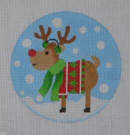 Reindeer: Tree Sweater Reindeer