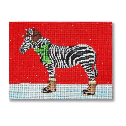 Scott Church Stocking Cuffs - Zebra