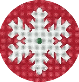 Snowflake: Simple Snowflake, Red