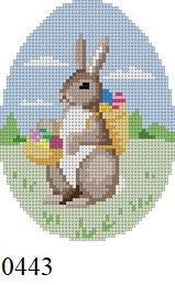 Egg 4" - Rabbit with Egg Basket