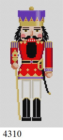 Nutcracker - Red and Gold King