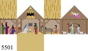 Mini House - Nativity, 18 mesh