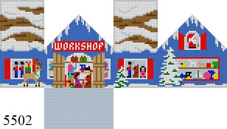 Mini House - Santa's Workshop, 18 mesh