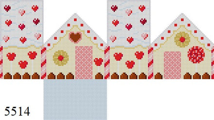 Mini House - Valentines House, 18 mesh