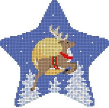 Star - Flying Reindeer