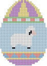 Egg Small - Lamb on Dots
