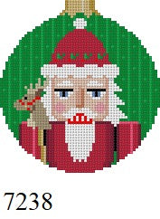 Ornament - Santa, Nutcracker