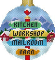 Ornament - North Pole Signs