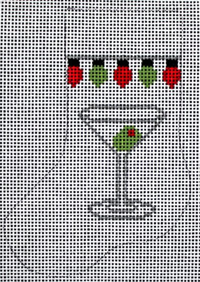 Mini Stocking - Christmas Martini