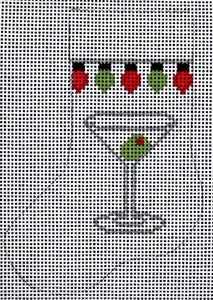 Mini Stocking - Christmas Martini