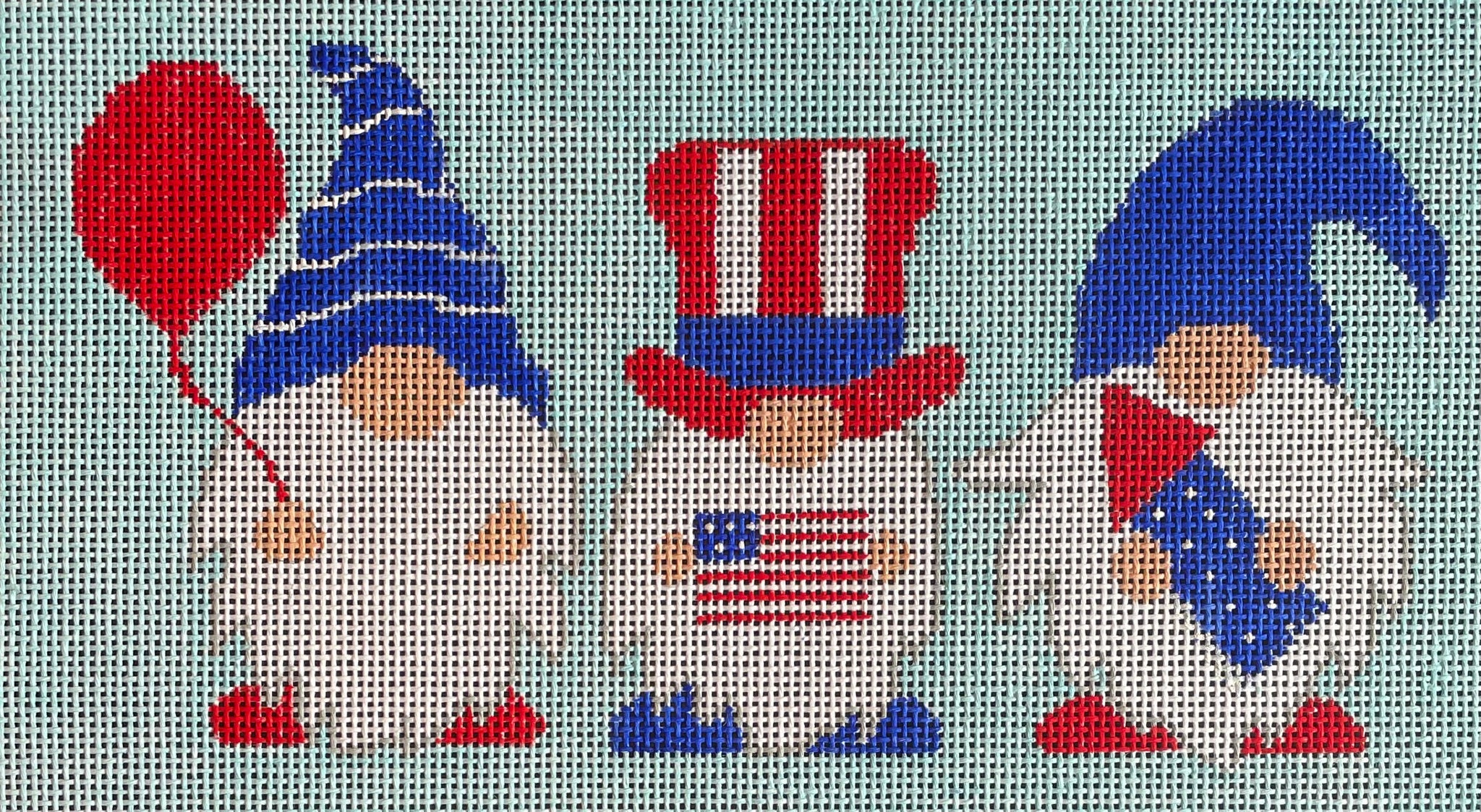 Patriotic Gnomes 13ct