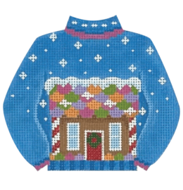 Sweater: Gingerbread House Sweater