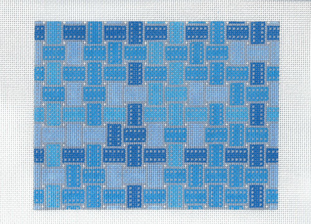 Ribbon Clutch - Blue Haze
