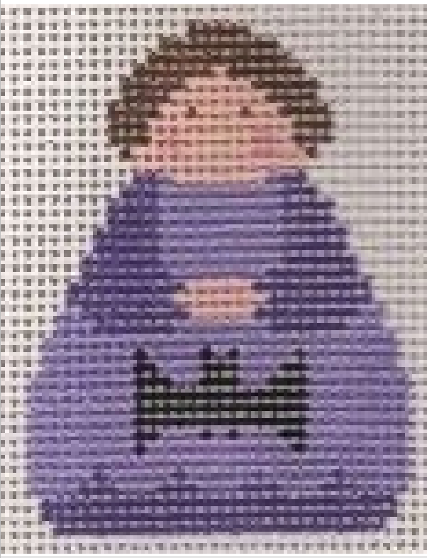 Angel: Purple Angel with Bat