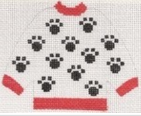 Sweater: Dog Prints