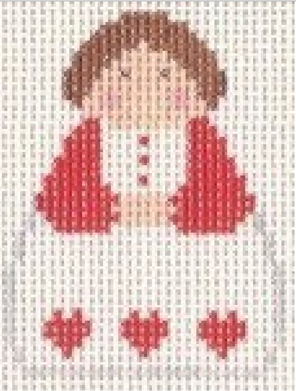Angel: with Red Hearts