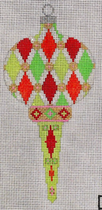 Christmas: Colors of Christmas "Traditional" Finial Ornament