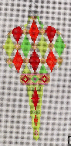 Christmas: Colors of Christmas "Traditional" Finial Ornament