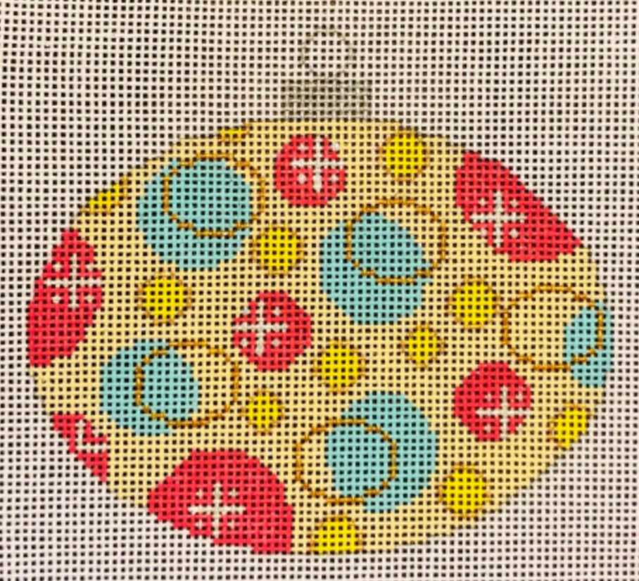 Christmas: Christmas "Seashore" Oval Ornament