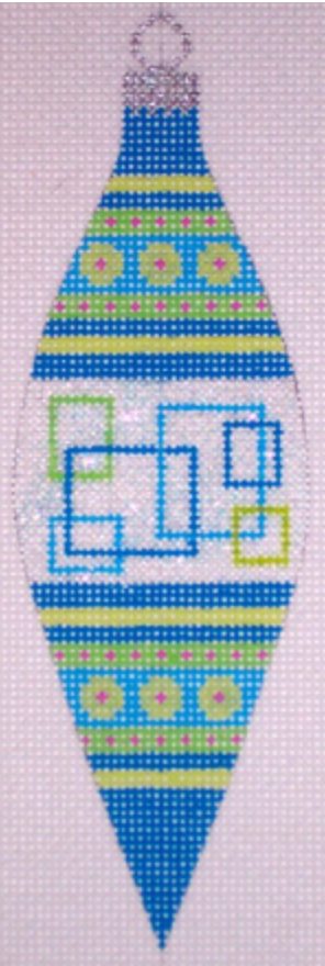 Christmas: Atomic Christmas Series - Blue Teardrop