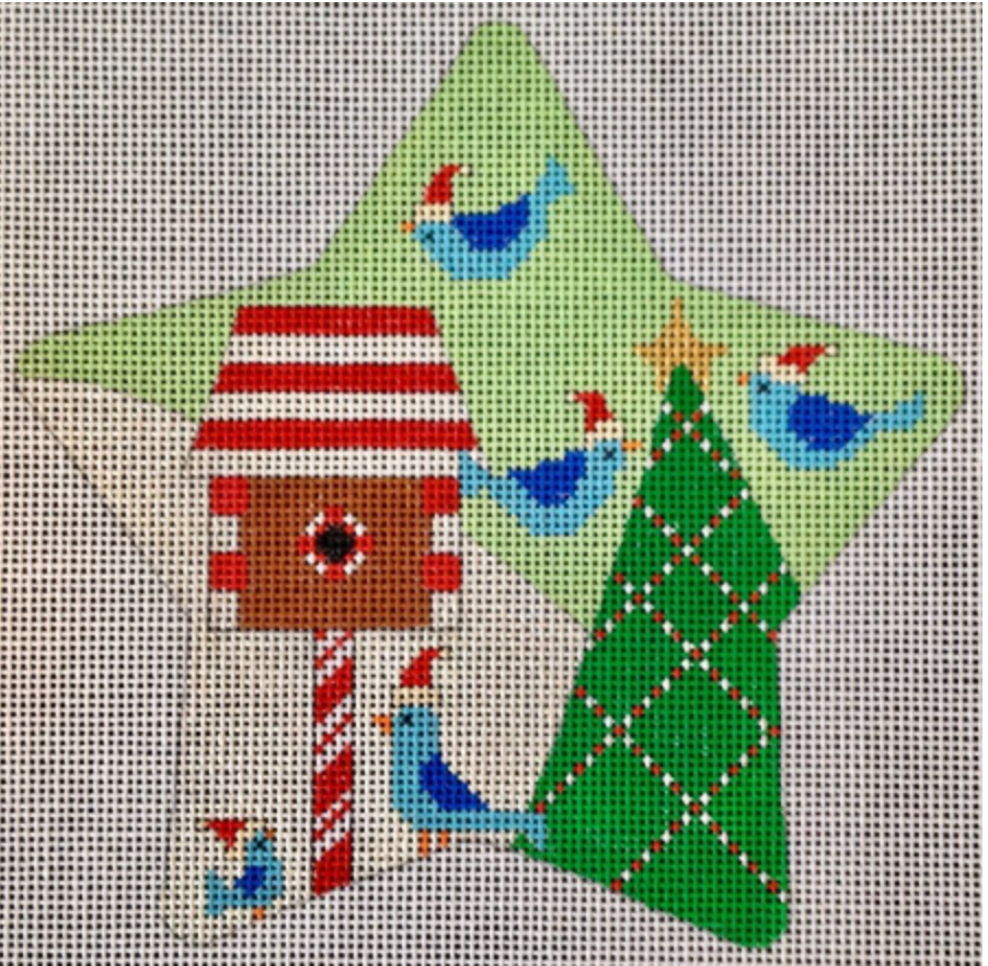 Star: Santa Birds Star Traditional Colors