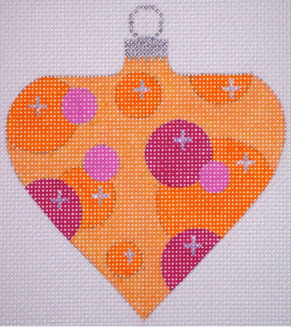 Christmas: Atomic Christmas Series - Orange Bubble Bauble
