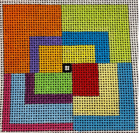 Geometric: Prismatic Quartet Ornament