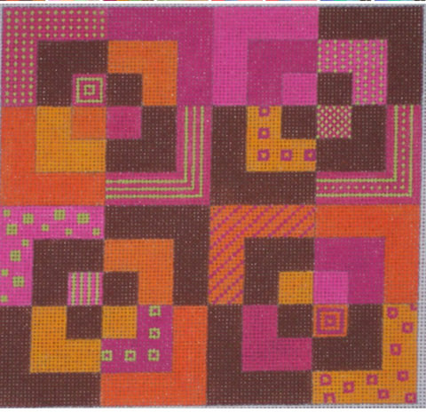 Geometric: Harvest Colors Puzzle