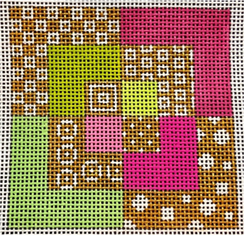 Geometric: Garden Party Puzzle Ornament