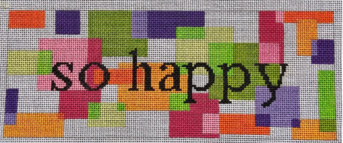 Geometric: Mod Words "So Happy"