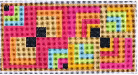 Geometric: "Sizzle" Checkbook/Wallet