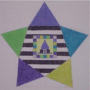 Halloween: Star Shape with Witch Hat