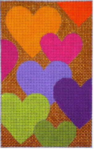 Heart: Candy Hearts 3 x 5