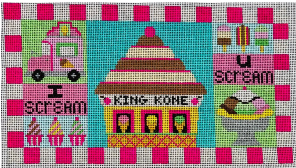 Ice Cream Day Collage