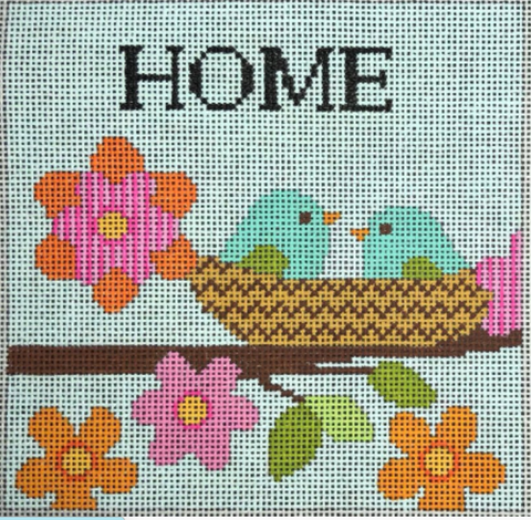 Nature: "Home" Bird Nest on Branch