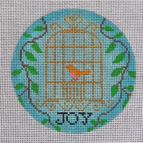 Nature: "Joy" Birdcage Ornament